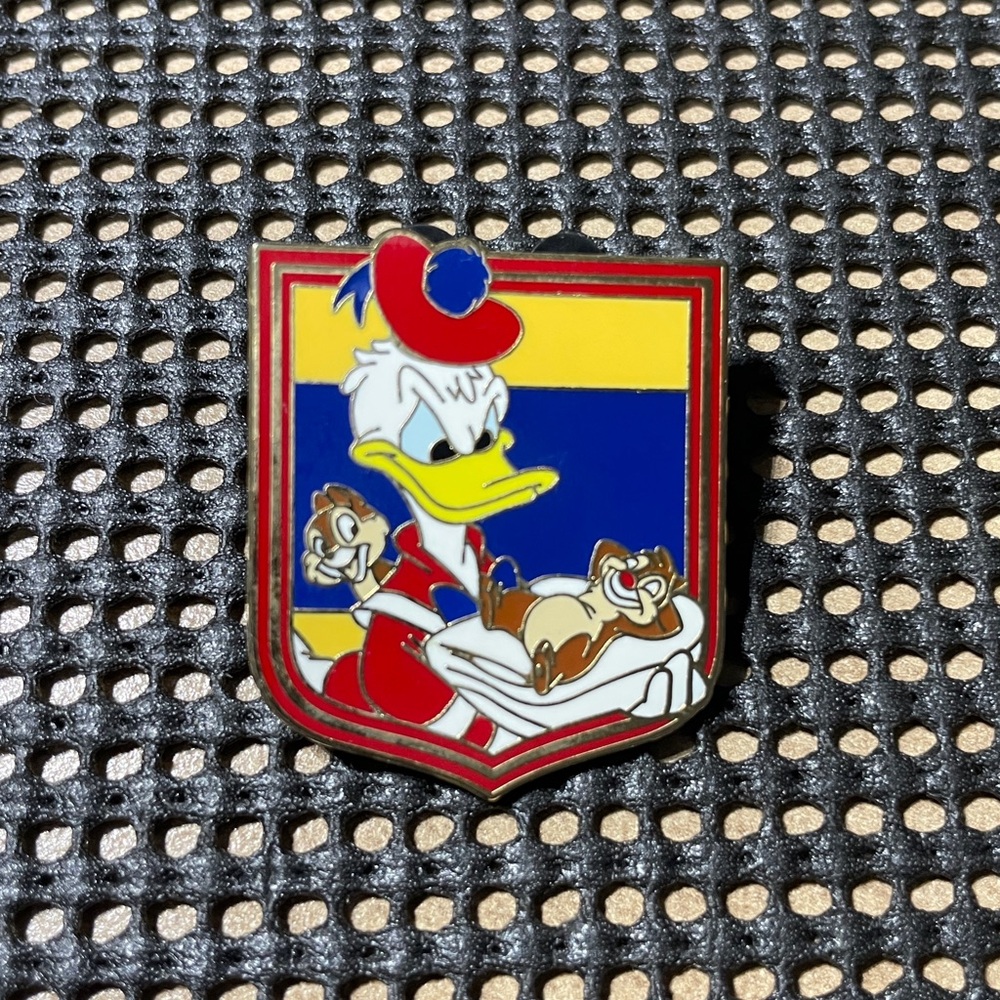 Disney Donald Duck Enamel Pin - Red, Blue, Yellow